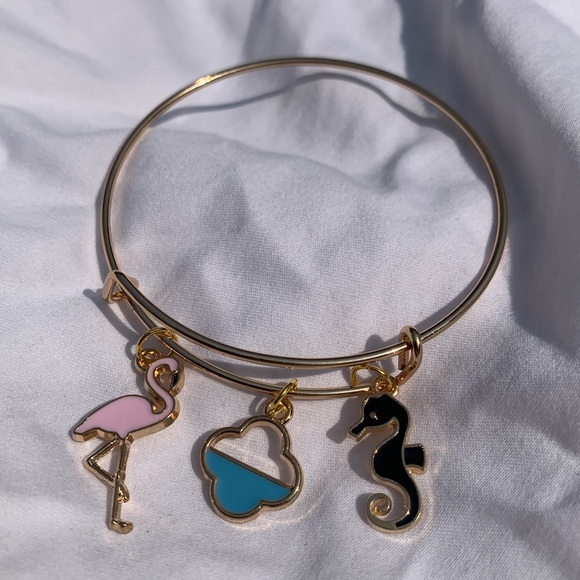 Brand New! Handmade! Adjustable Charm Bracelet - Picture 3 of 3